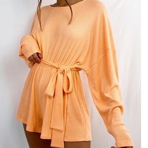 NWT PRETTY LITTLE THING ROMPER 🧡